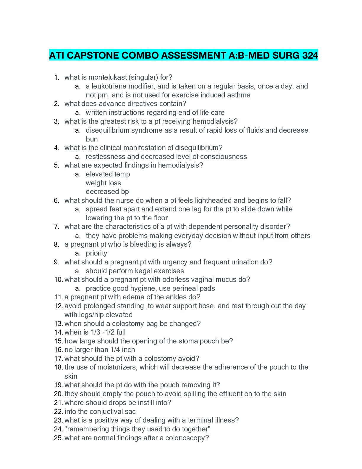 Preview of ATI CAPSTONE COMBO ASSESSMENT A-B-MED SURG 324  .pdf